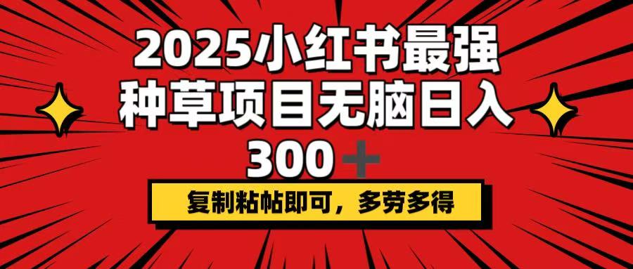 （14375期）2025小红书最强种草项目，无脑日入300+，复制粘帖即可，多劳多得羊毛-地址-薅羊毛-搜索-券-活动-领-微信-安卓-APP-解锁VIP-破解-地址-网络资源-教程-软件-源码-PHP-网站-教程-H5-地址-插件-模板-主题-电脑-软件-破解-地址-教程-网络资源-游戏-系统北海资源社_www.ssvt.top